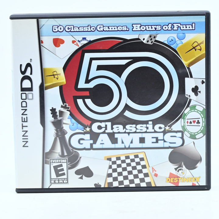 50 Classic Games - Nintendo DS Game - PAL + Manual - FREE POST!