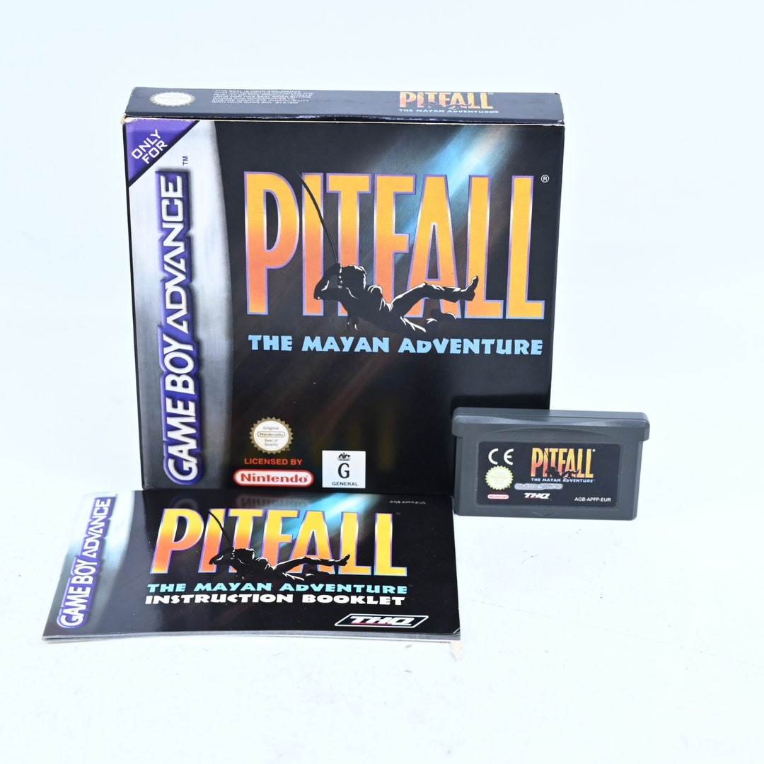 Pitfall: The Mayan Adventure - Nintendo Gameboy Advance / GBA Boxed Game
