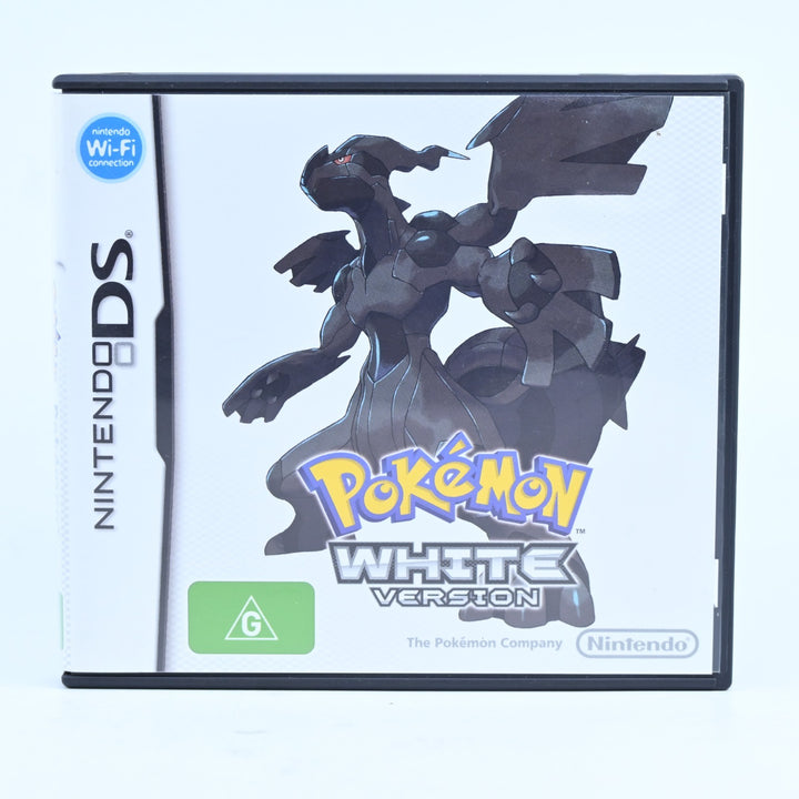 Pokemon White - Nintendo DS Game - AUS PAL + Manual - FREE POST!