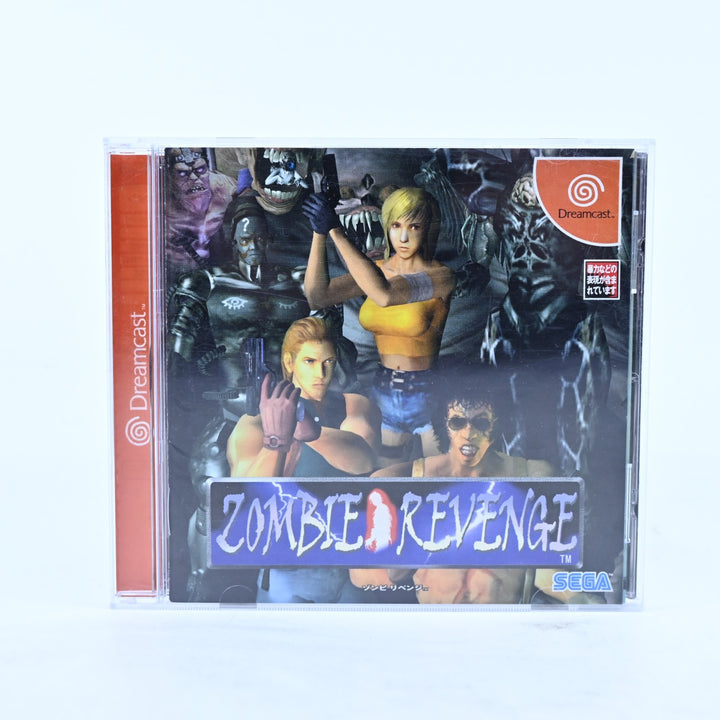 Zombie Revenge - Sega Dreamcast Game + Manual - NTSC-J - MINT DISC!
