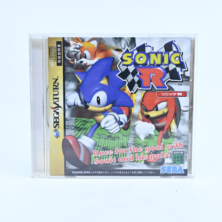 Sonic R - Sega Saturn Game + Manual - NTSC-J - MINT DISC!