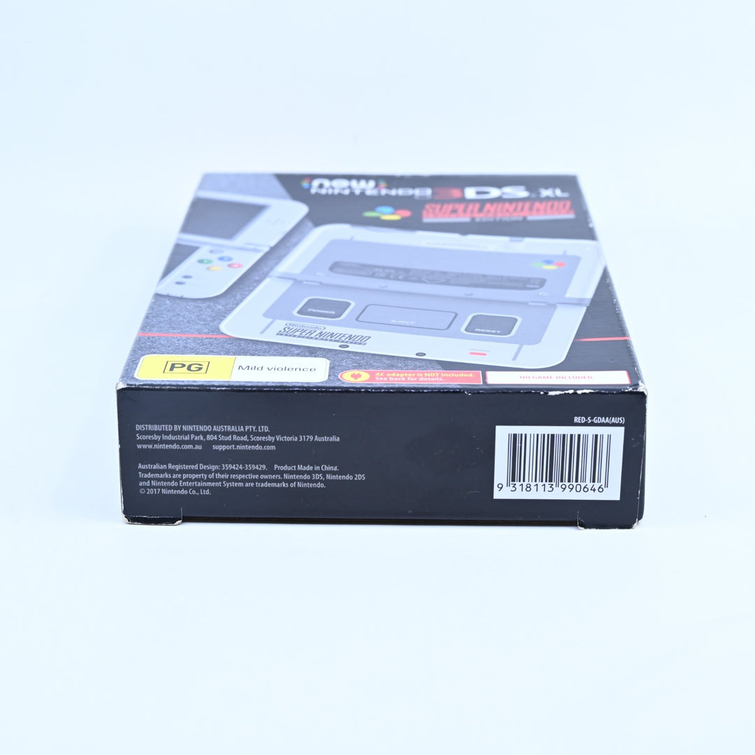 Super Nintendo Entertainment System Editon - 'New' Nintendo 3DS XL Boxed Console