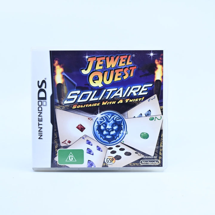 Jewel Quest: Solitaire - Nintendo DS Game - PAL + Manual - FREE POST!