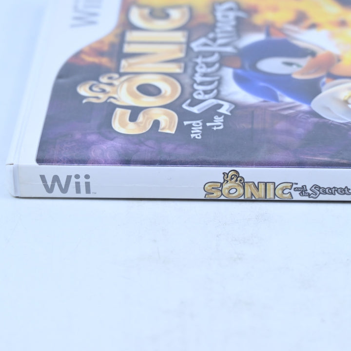 Sonic and the Secret Rings - Nintendo Wii Game + Manual - PAL - MINT DISC!