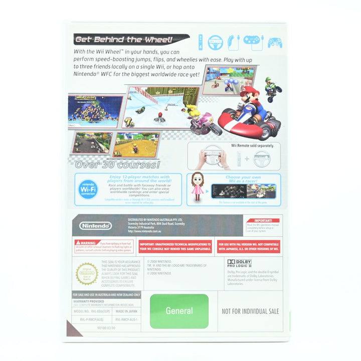 Mario Kart Wii - Nintendo Wii Game - PAL - FREE POST!