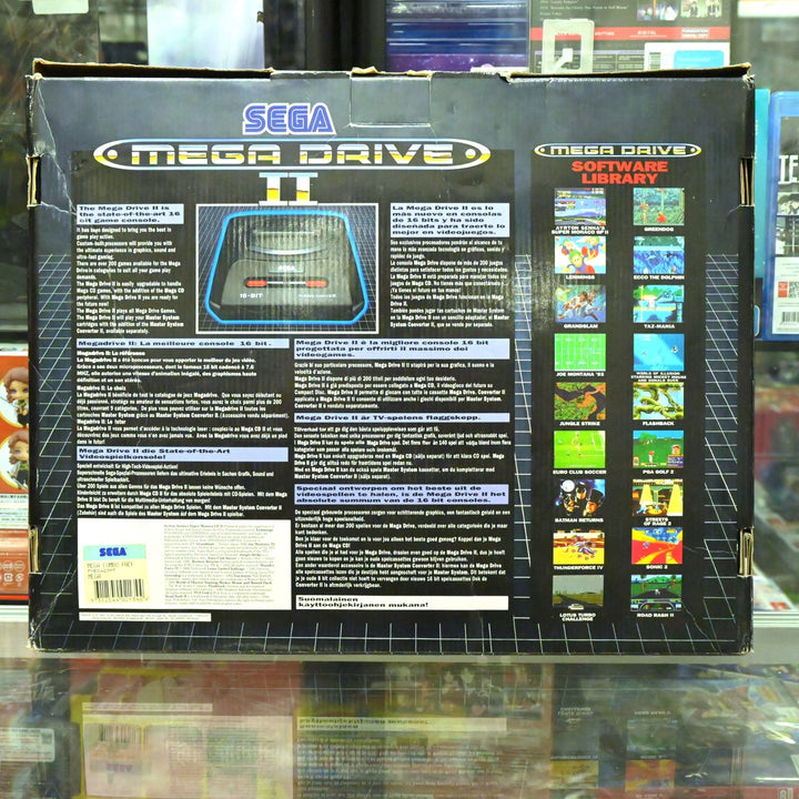 Mega Drive II With Sonic 2 - Sega Mega Drive Boxed Console - PAL - FREE POST!