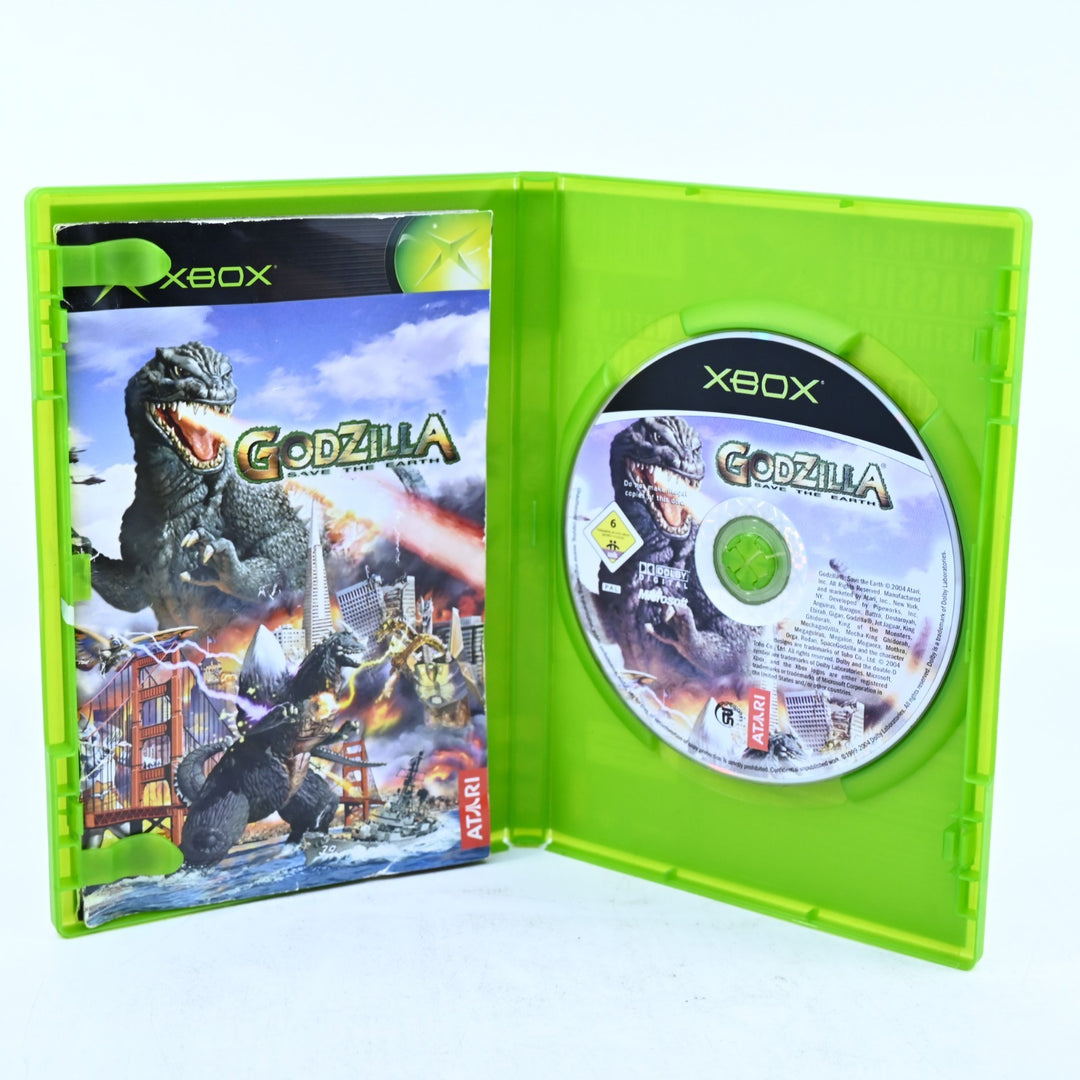 Godzilla: Save the Earth - Original Xbox Game + Manual - PAL