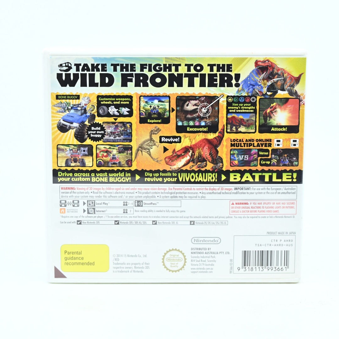 Fossil Fighters: Frontier - Nintendo 3DS Game - PAL - FREE POST!