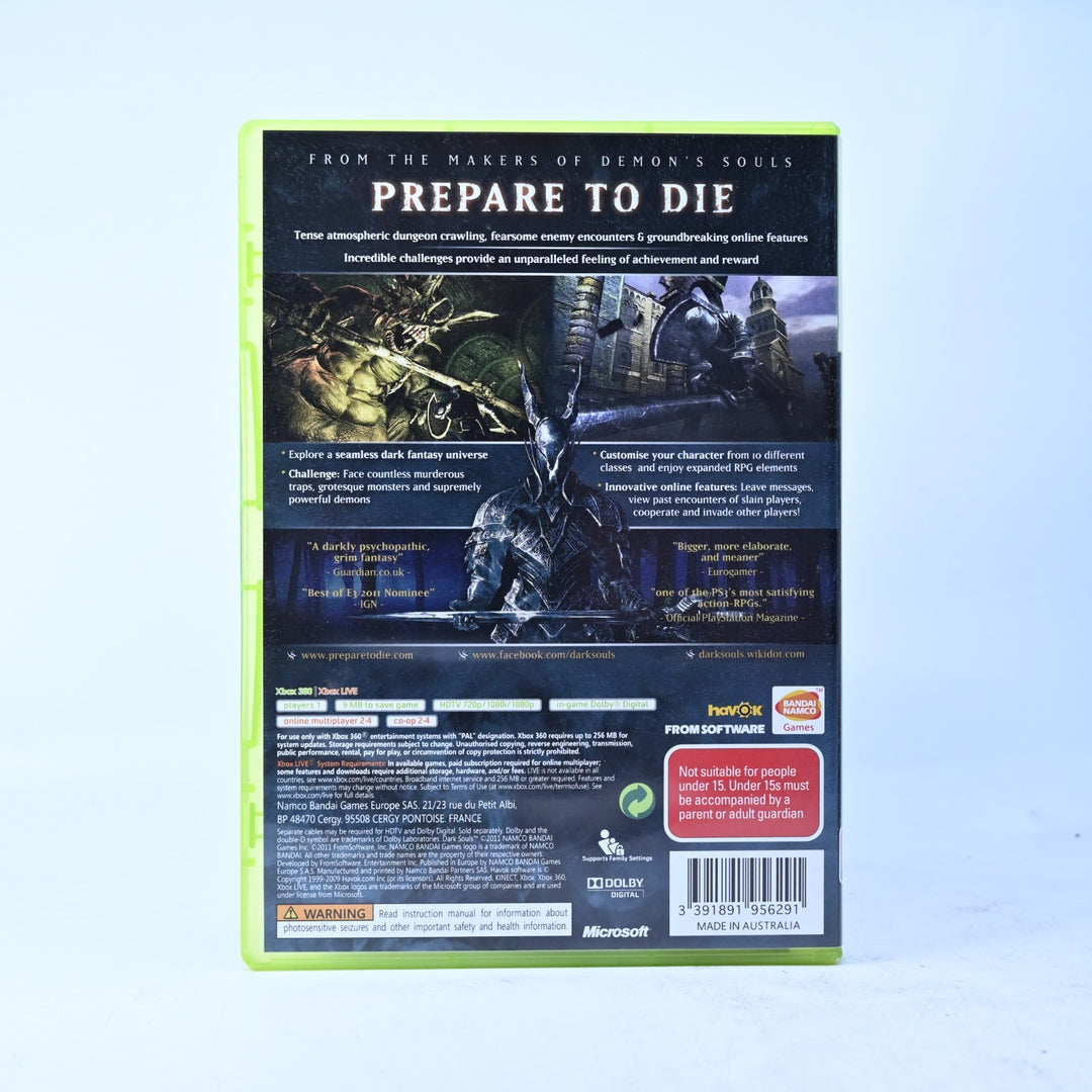 Dark Souls - Xbox 360 Game + Manual - PAL - MINT DISC!