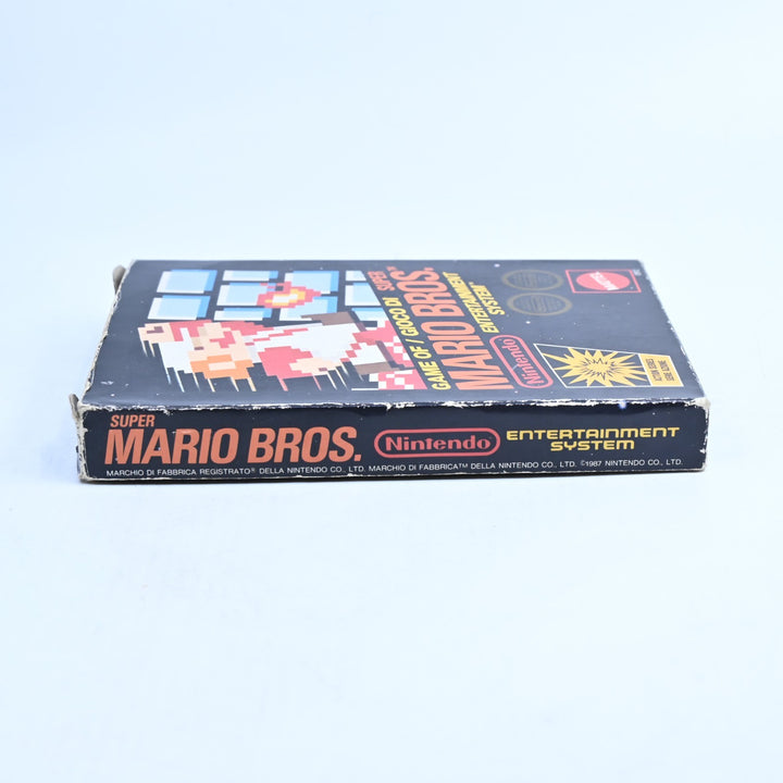 Super Mario Bros. - 5 Screw - NES Boxed Game + Manual - PAL - FREE POST!