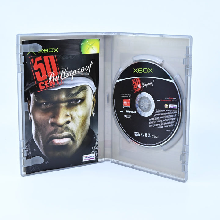 50 Cent Bulletproof - Original Xbox Game + Manual - PAL - MINT DISC!