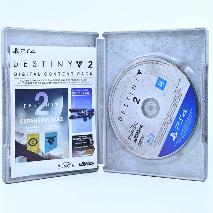 LIKE NEW! Destiny 2 Collector's Edition Steelbook - Sony Playstation 4 PS4 Game