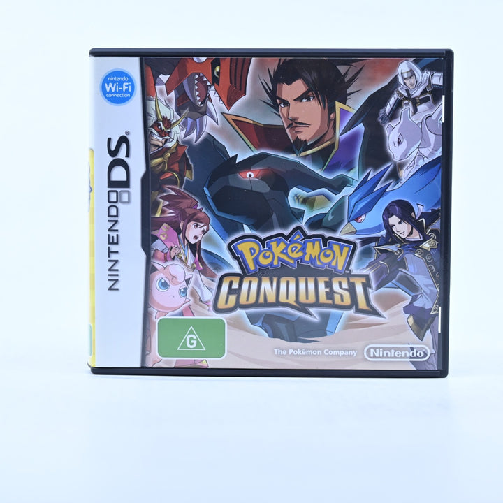 Pokemon Conquest - Nintendo DS Game - PAL + Manual - FREE POST!