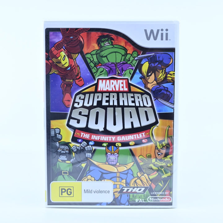 Marvel Super Hero Squad - Nintendo Wii Game + Manual - PAL - SEALED!