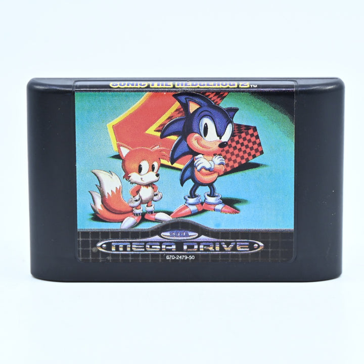 Sonic The Hedgehog 2 - Sega Mega Drive Game - PAL + Manual - FREE POST!