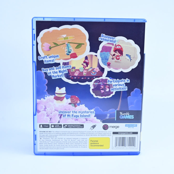 Mineko's Night Market - Sony Playstation 5 / PS5 Game - MINT DISC!