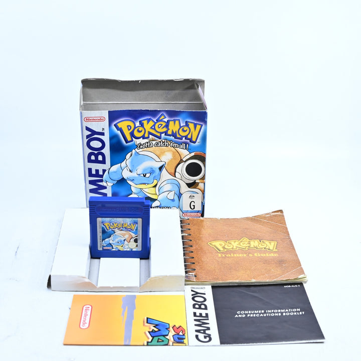 Pokemon Blue Version - Nintendo Gameboy Boxed Game - PAL - FREE POST!
