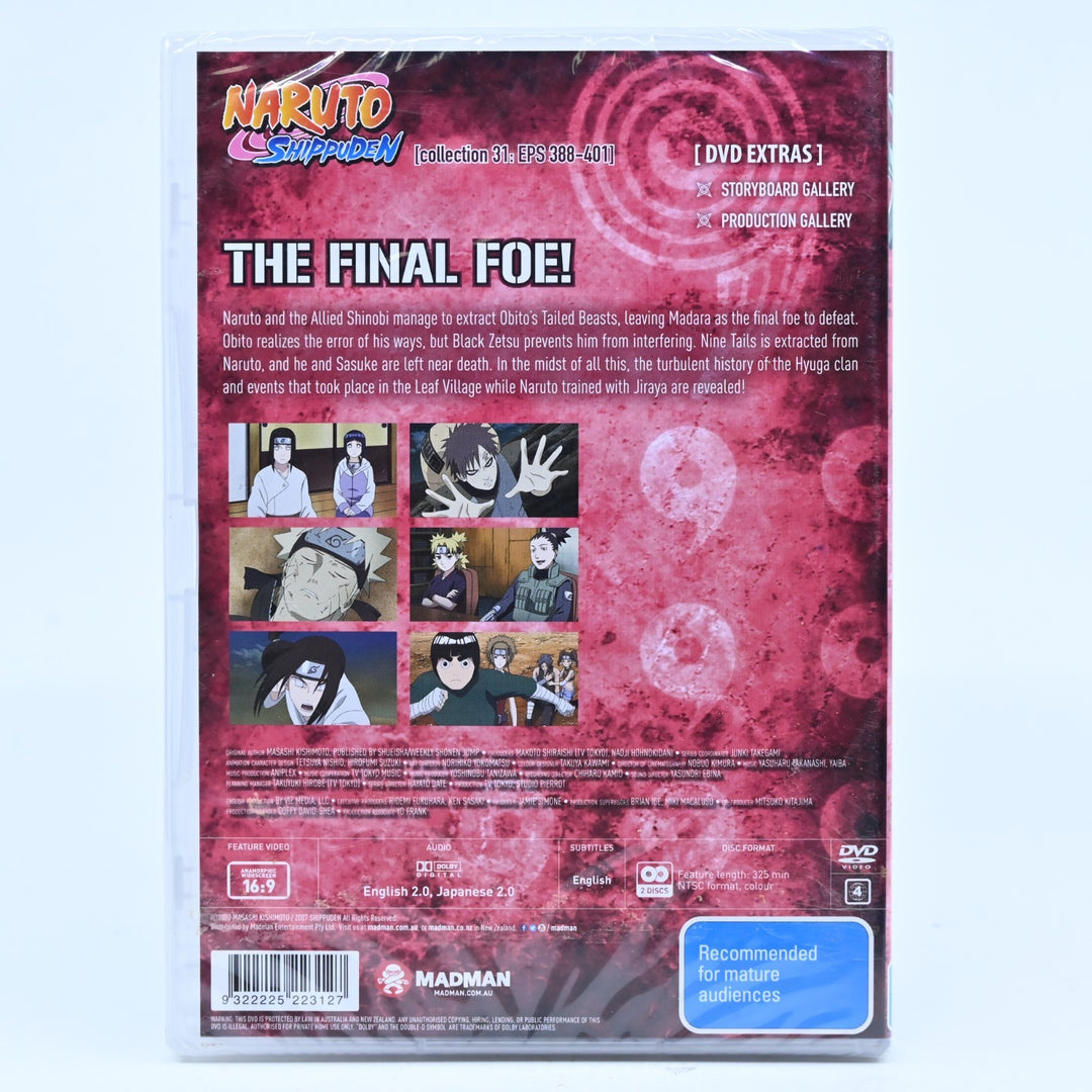 SEALED! Naruto Shippuden - Collection 31 - Region  4 - Anime DVD
