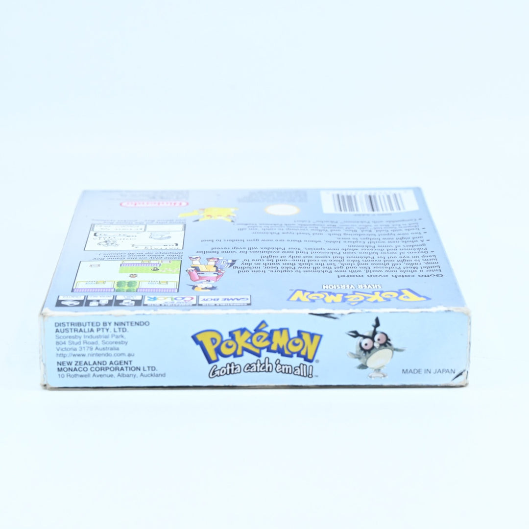 Pokemon Silver Version - Nintendo Gameboy Color Boxed Game - AUS PAL