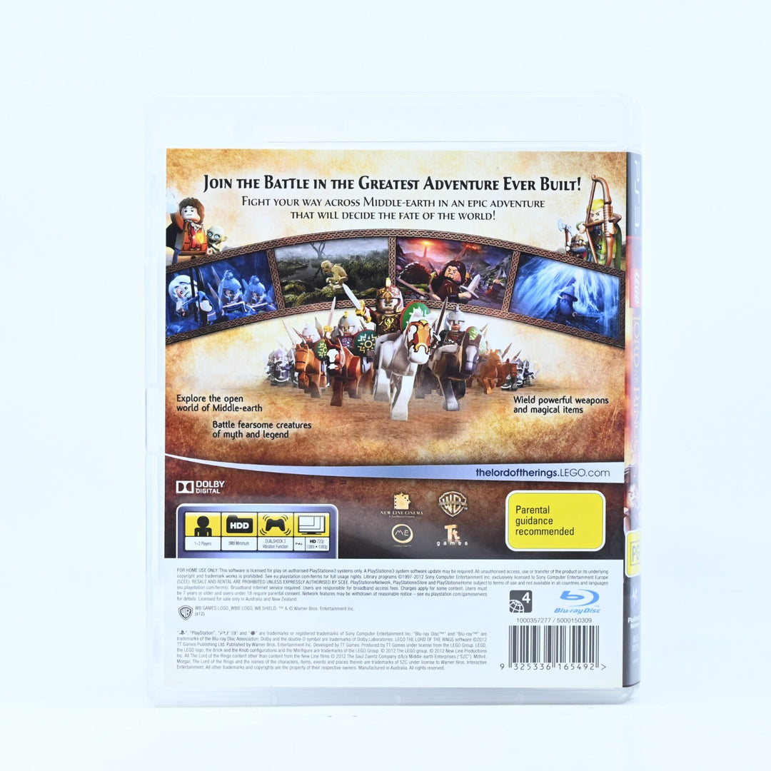 LEGO The Lord of the Rings - Sony Playstation 3 / PS3 Game + Manual - FREE POST!