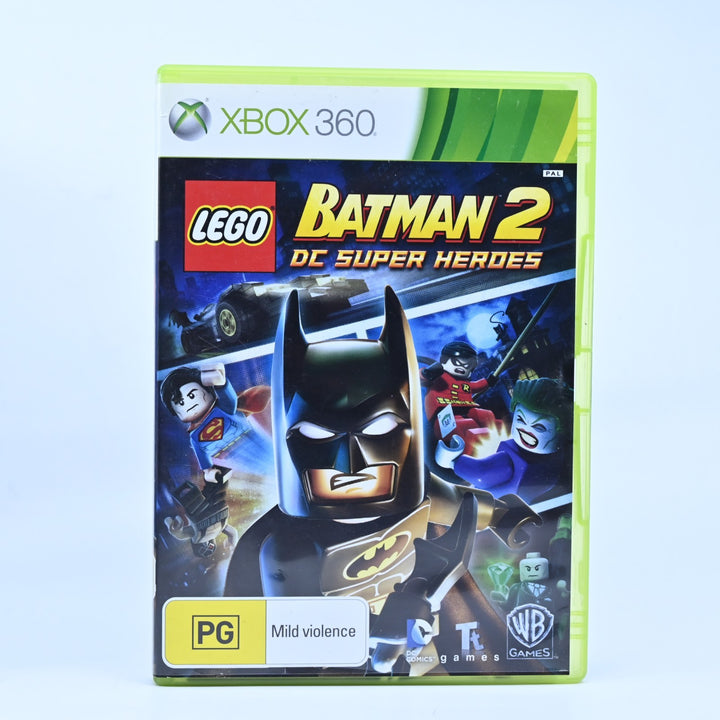 LEGO Batman 2: DC Super Heroes - Xbox 360 Game + Manual - PAL - MINT DISC!