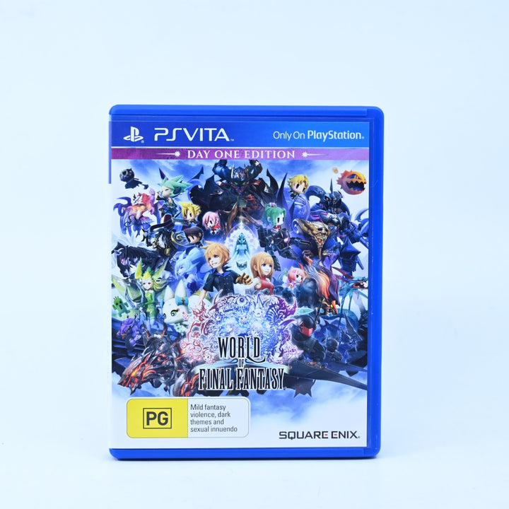 World of Final Fantasy - Sony PS Vita Game - PAL - FREE POST!