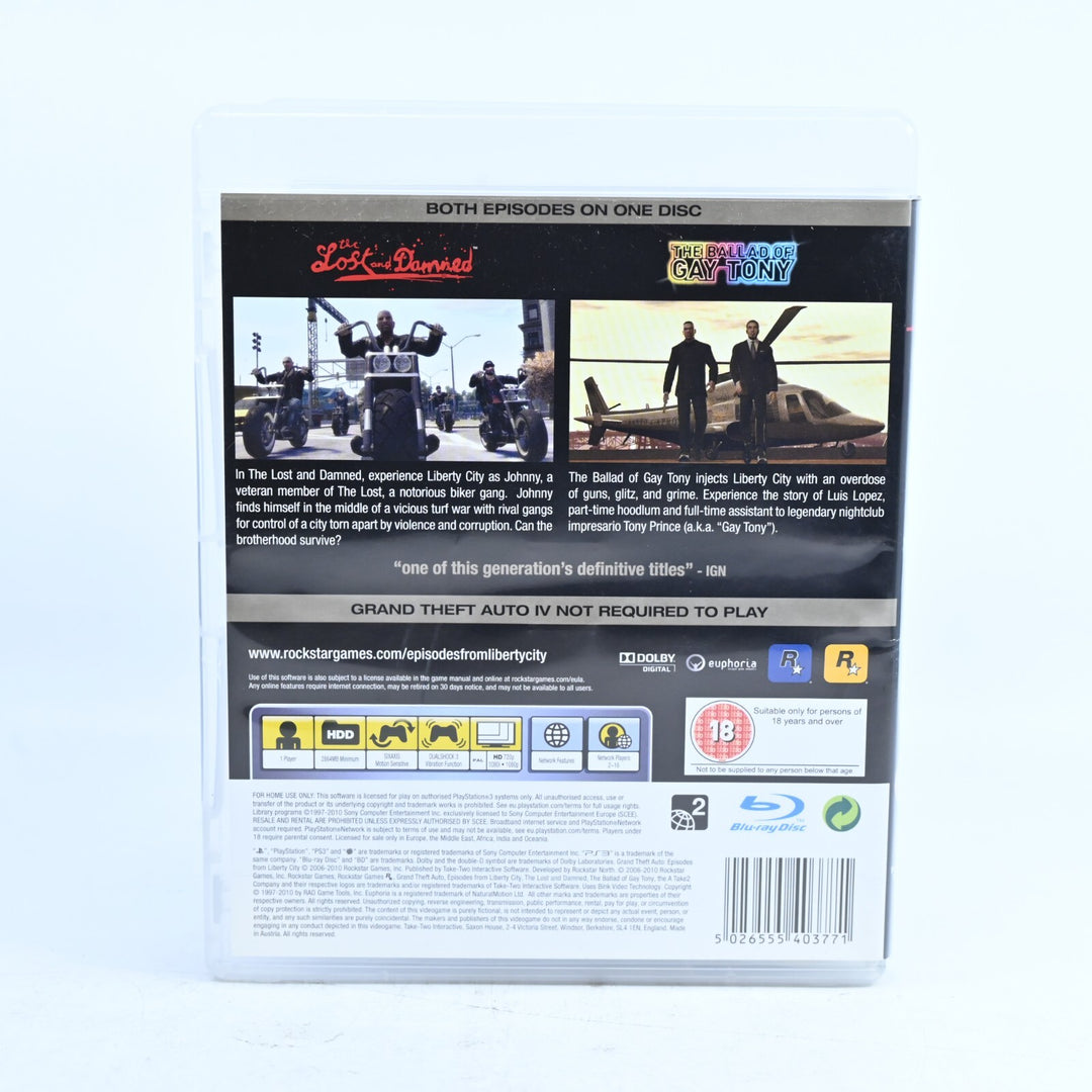 Grand Theft Auto: Episodes from Liberty City - Sony Playstation 3 / PS3 Game
