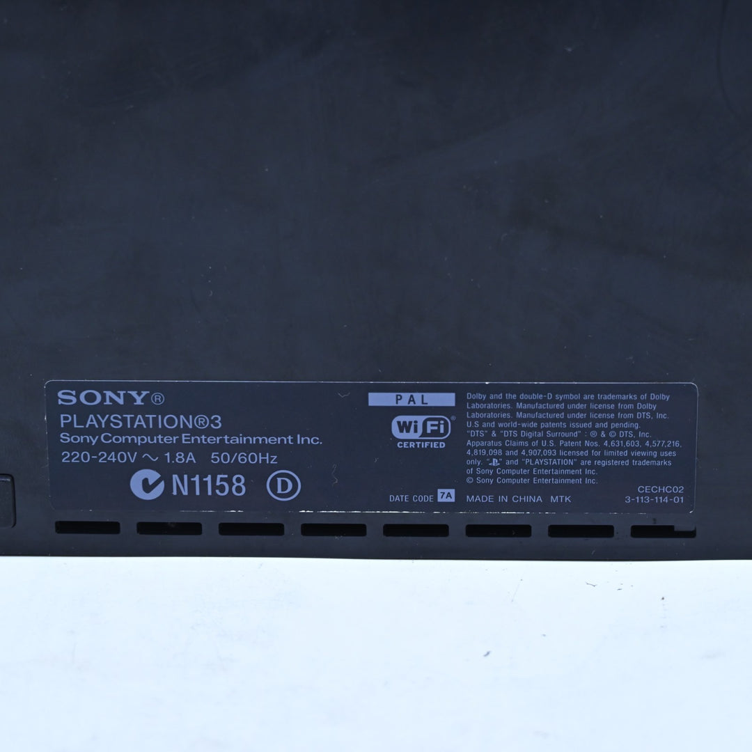 Backwards Compatible - Sony Playstation 3 / PS3 Console - PAL - 60GB