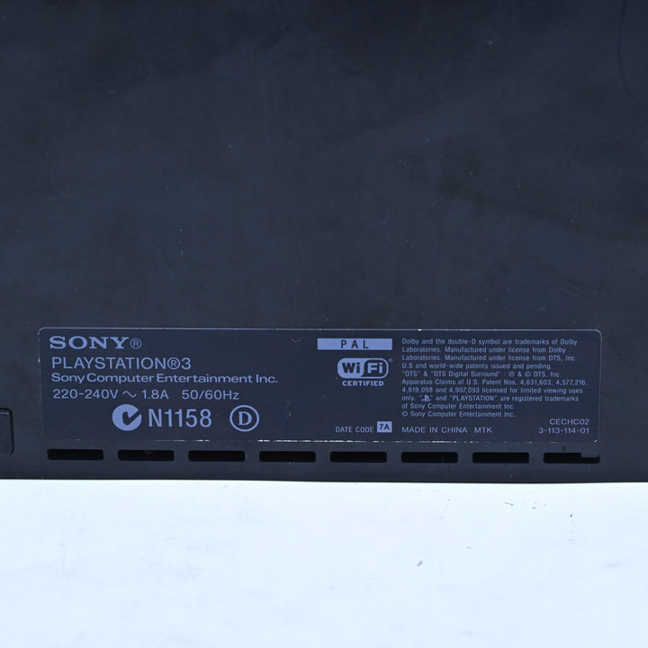 Backwards Compatible - Sony Playstation 3 / PS3 Console - PAL - 60GB