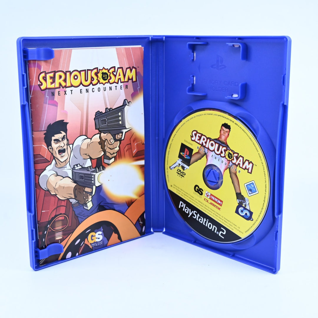 Serious Sam: Next Encounter - Sony Playstation 2 Game + Manual - MINT DISC!