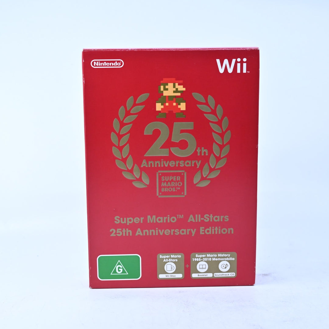 Super Mario All-Stars 25th Anniversary Edition - Nintendo Wii Game + Manual