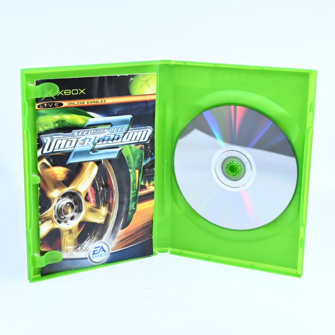 Need for Speed Underground 2 - Original Xbox Game + Manual - PAL - MINT DISC!