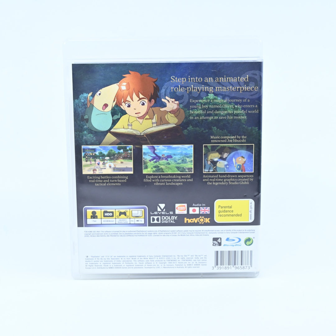 Ni No Kuni: Wrath of the White Witch - Sony Playstation 3 / PS3 Game - MINT DISC