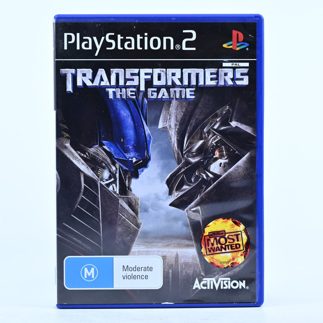 Transformers: The Game - Sony Playstation 2 / PS2 Game - No Manual - PAL