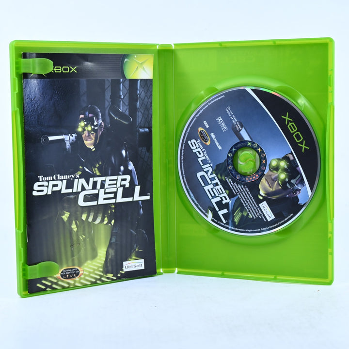 Tom Clancy's Splinter Cell - Original Xbox Game + Manual - PAL - MINT DISC!