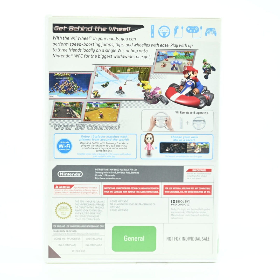 Mario Kart Wii - Nintendo Wii Game - PAL - FREE POST!