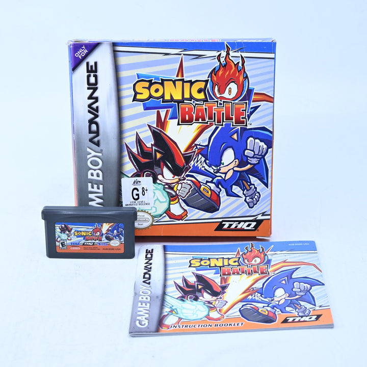 Sonic Battle - GBA Boxed Game - No Poster - Region Free - FREE POST!