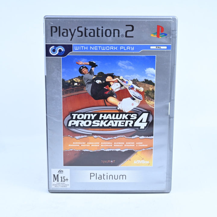 Tony Hawk's Pro Skater 4 - Sony Playstation 2 / PS2 Game - No Manual - PAL