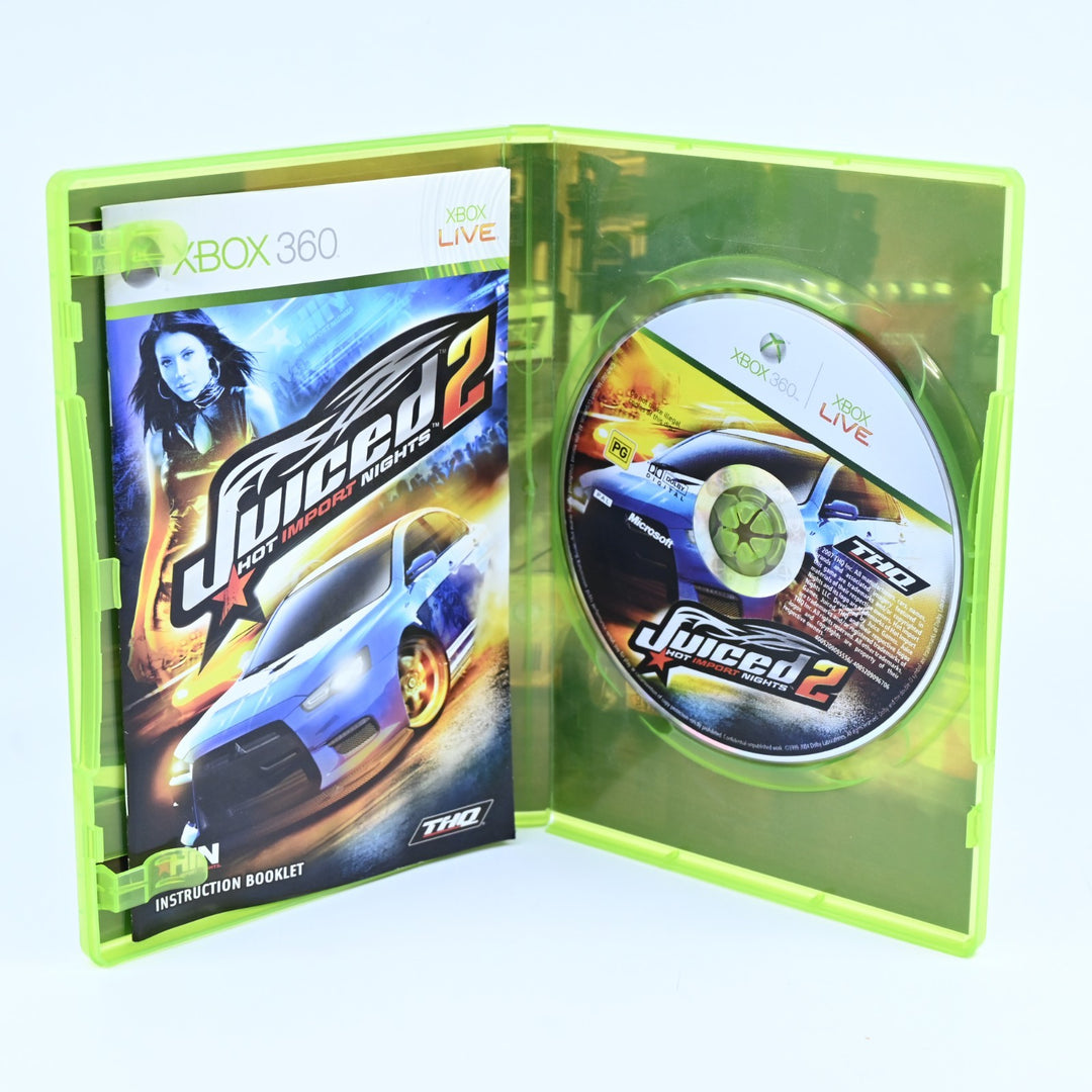 Juiced 2: Hot Import Nights - Xbox 360 Game + Manual - PAL - MINT DISC!