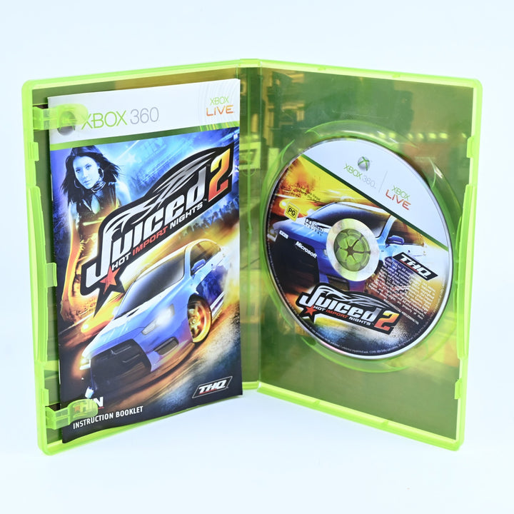 Juiced 2: Hot Import Nights - Xbox 360 Game + Manual - PAL - MINT DISC!