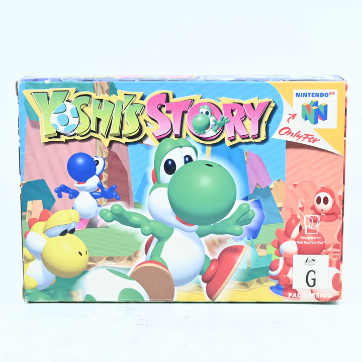 Yoshi's Story - N64 / Nintendo 64 Boxed Game - PAL - FREE POST!