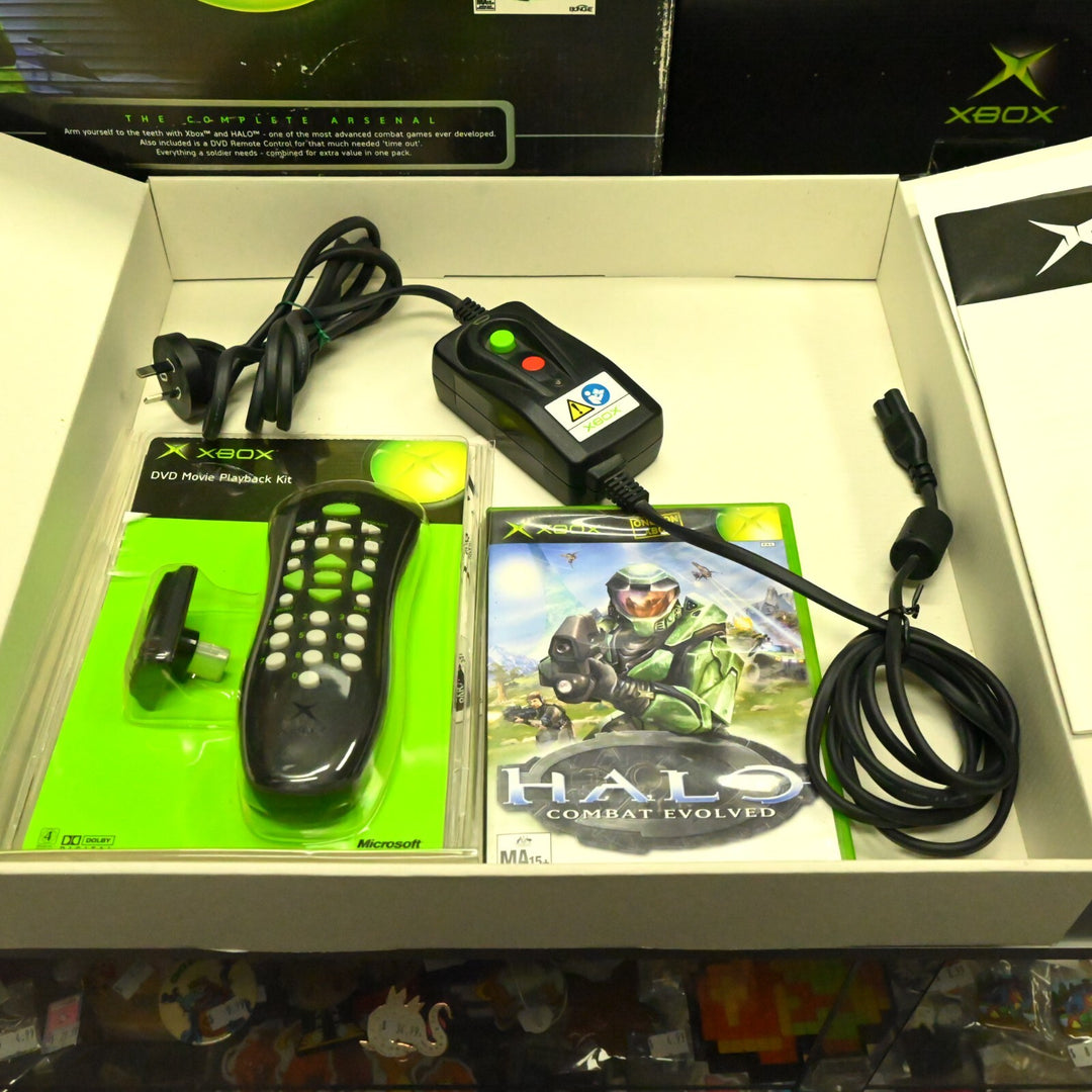 HALO Combat Pack  - Original Xbox Boxed Console - PAL - FREE POST!