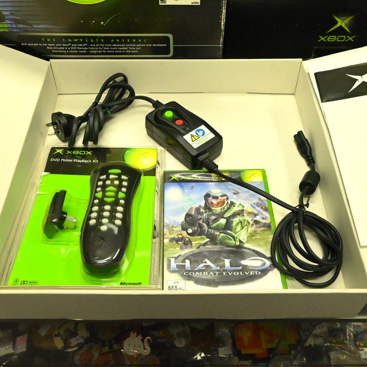 HALO Combat Pack  - Original Xbox Boxed Console - PAL - FREE POST!