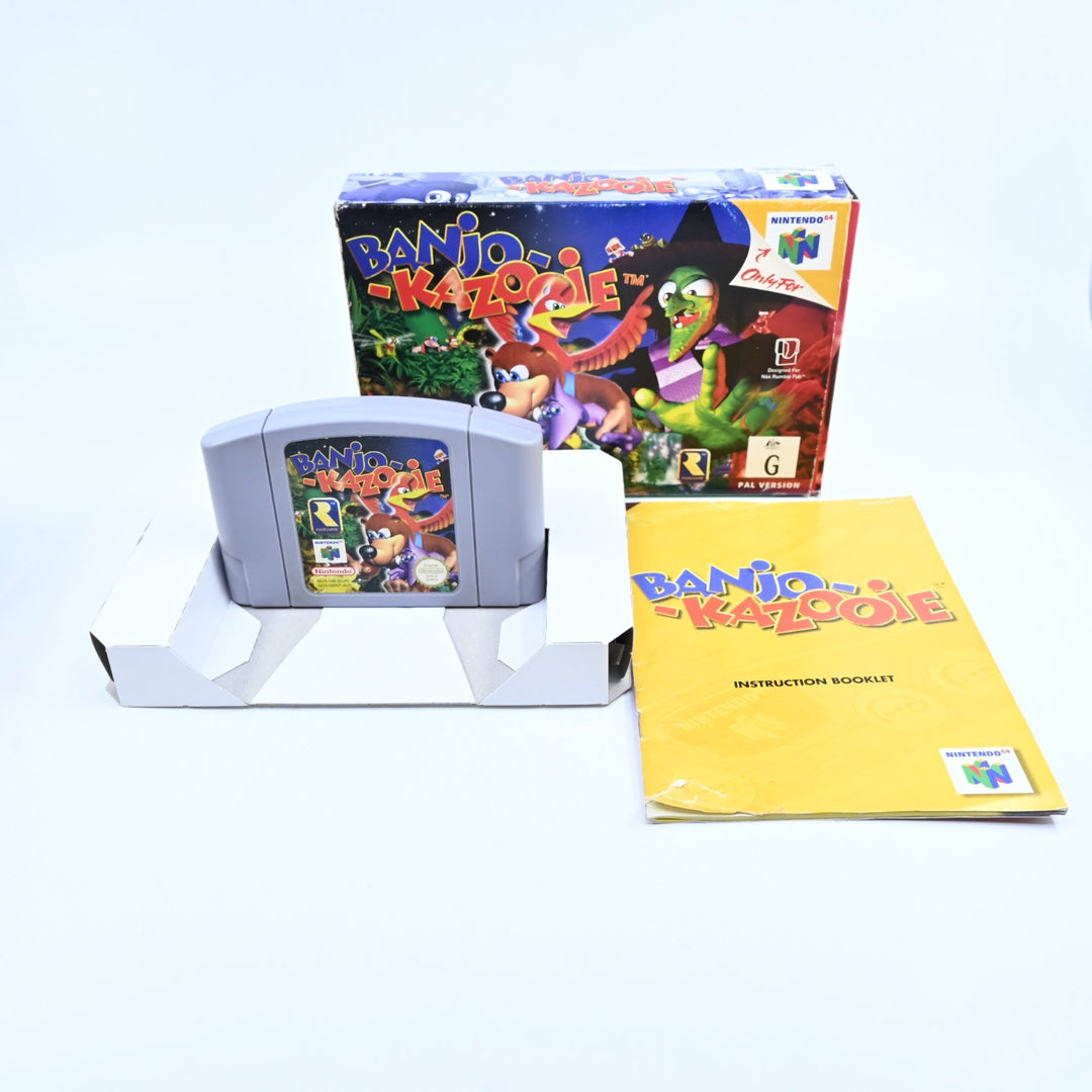 Banjo-Kazooie - N64 / Nintendo 64 Boxed Game - PAL - FREE POST!