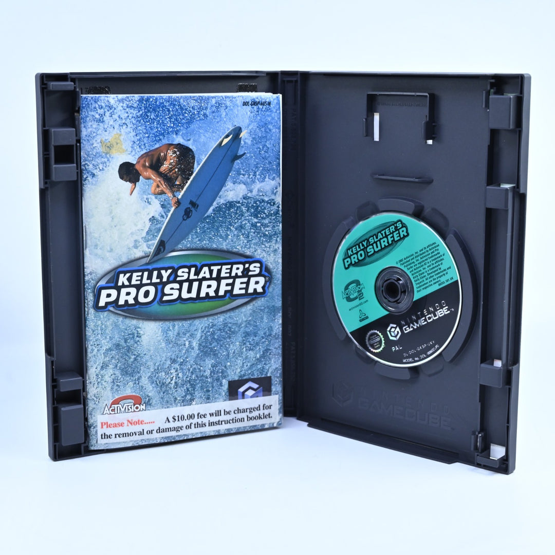 Kelly Slater's Pro Surfer - Nintendo Gamecube Game + Manual - PAL - Ex-Rental