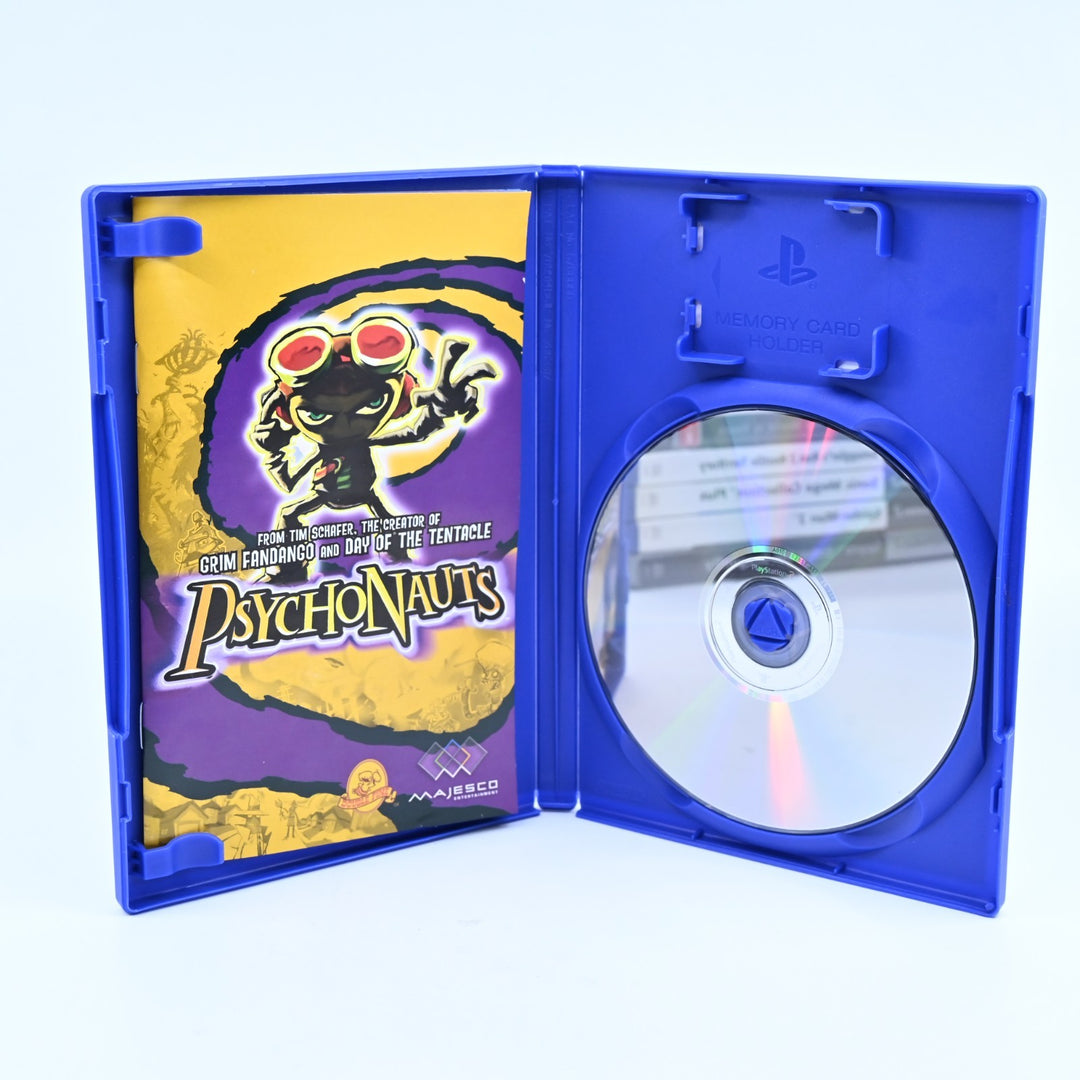 Psychonauts - Sony Playstation 2 / PS2 Game + Manual - PAL - MINT DISC!