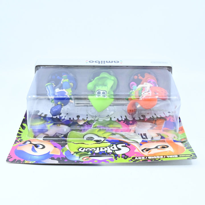 Inkling Girl/Squid/Boy Amiibo Set - Splatoon - Toy - FREE POST!