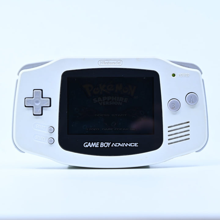 White Nintendo Gameboy Advance Console - AGB-001 -FREE POST!