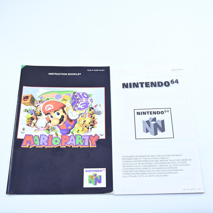 Mario Party - N64 / Nintendo 64 Boxed Game - PAL - FREE POST!