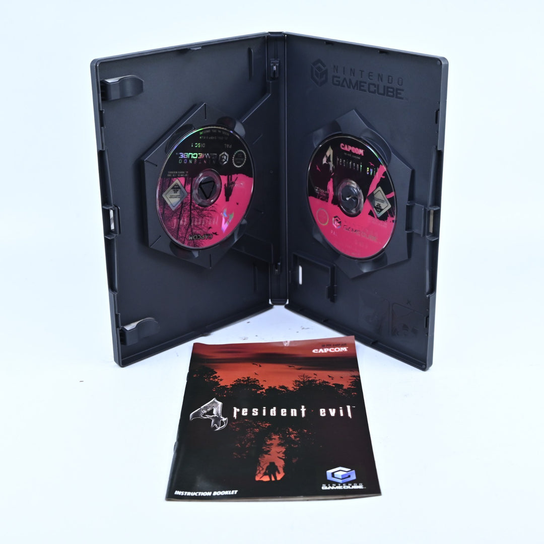 Resident Evil 4 - Nintendo Gamecube Game + Manual - PAL